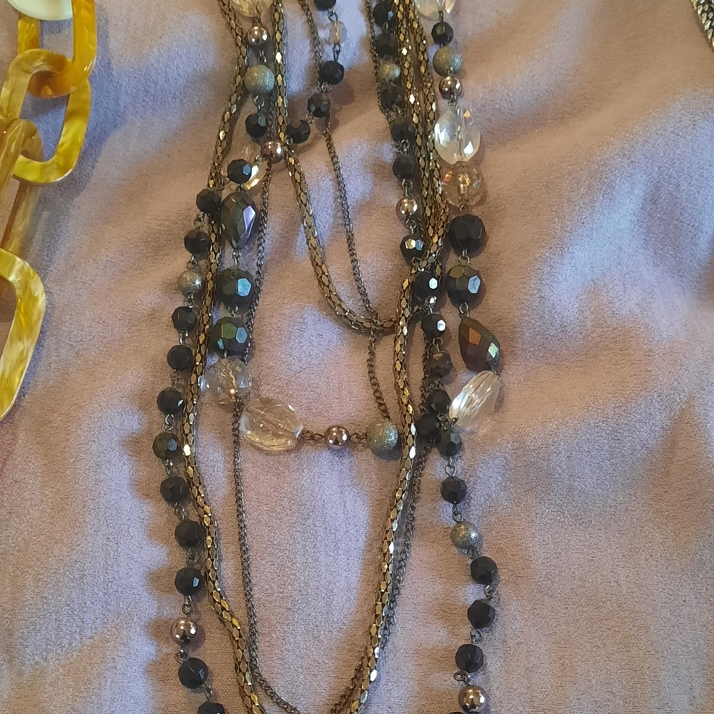 Multi  strand necklace